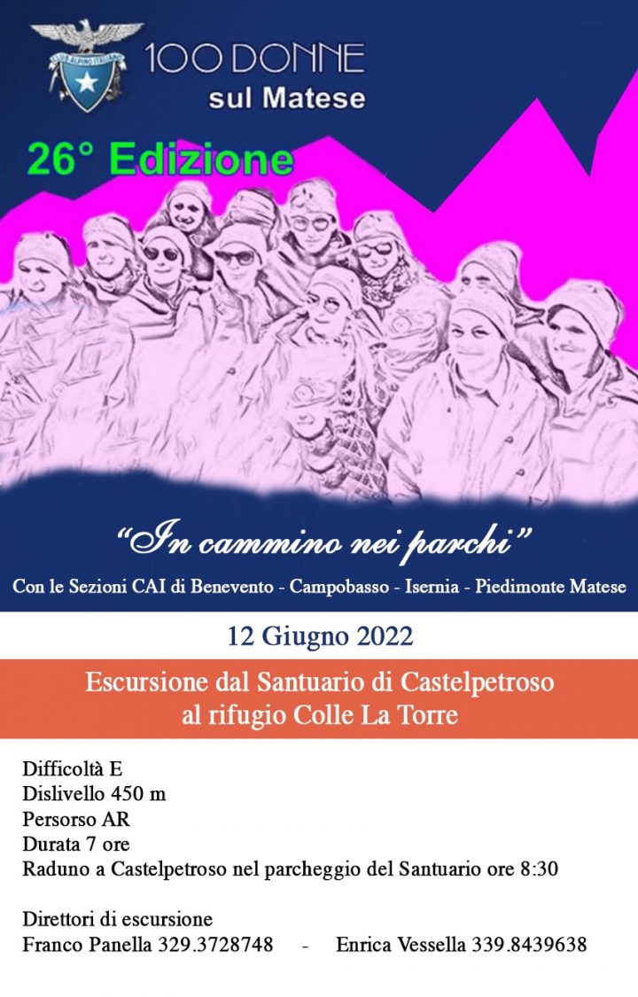 12.06.2022 – 100 DONNE SUL MATESE