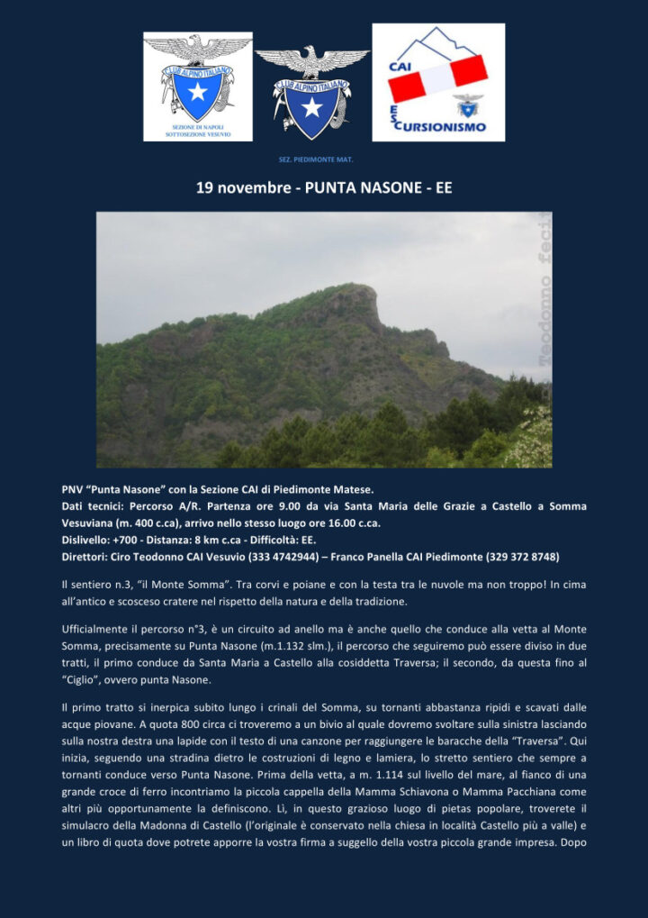 19 Marzo 2023 – Punta Nasone