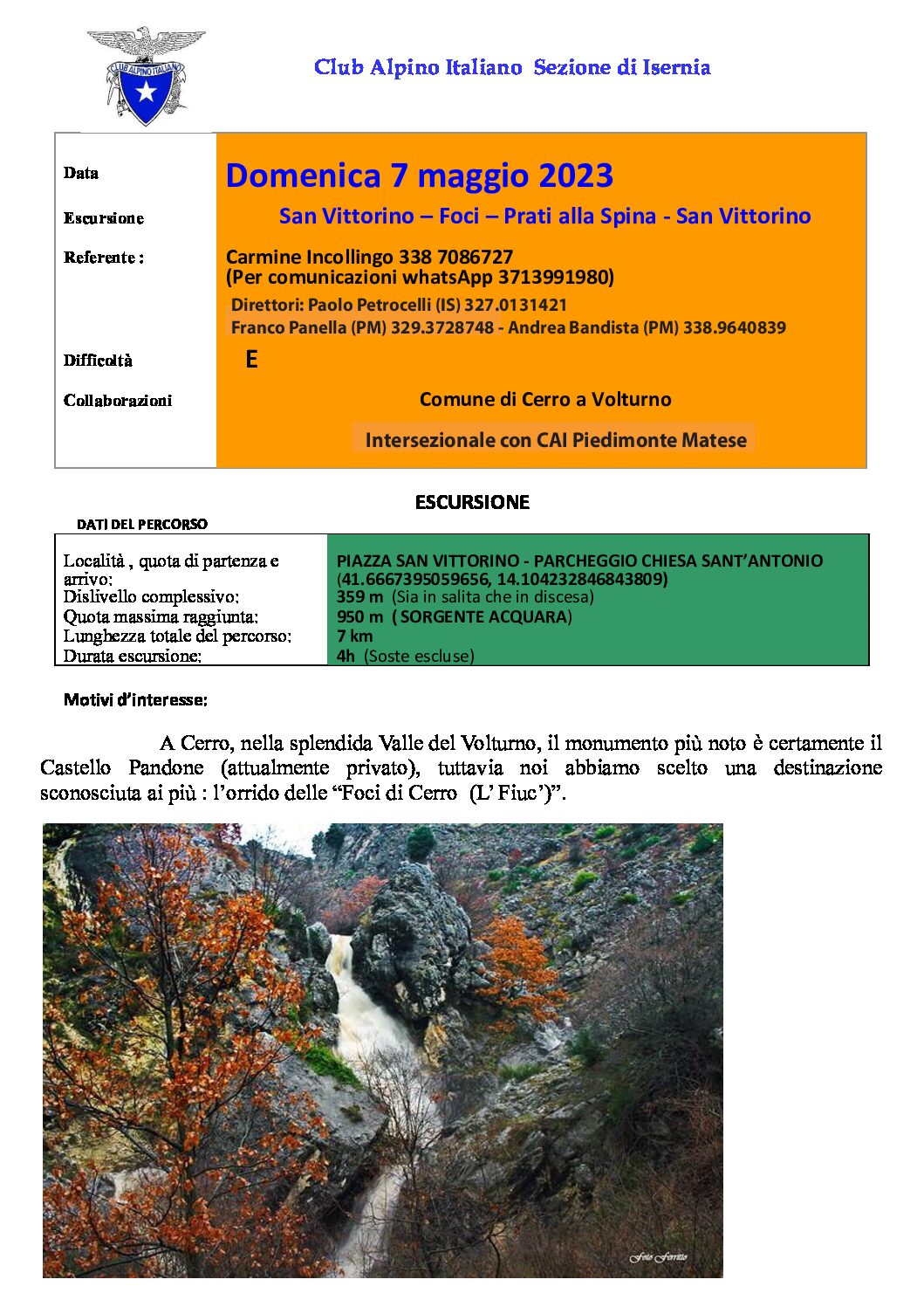 07/05/2023 – SAN VITTORINO