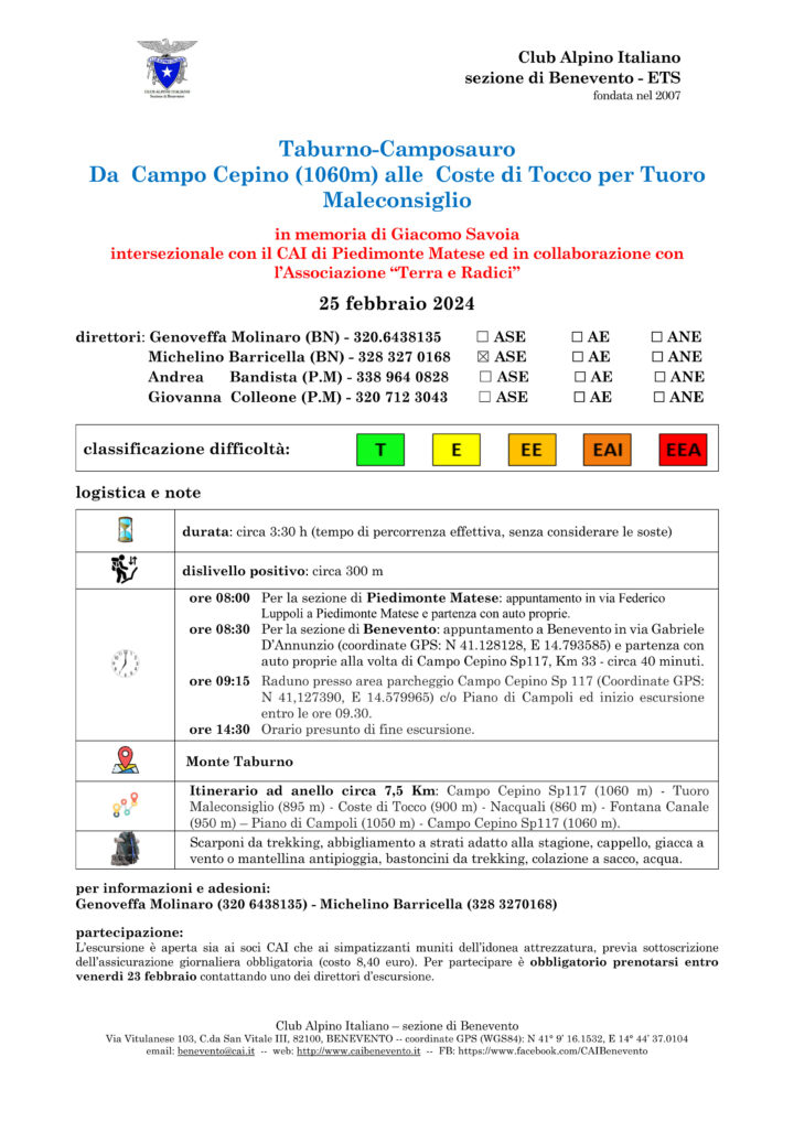 25/02/2024 TABURNO-CAMPOSAURO