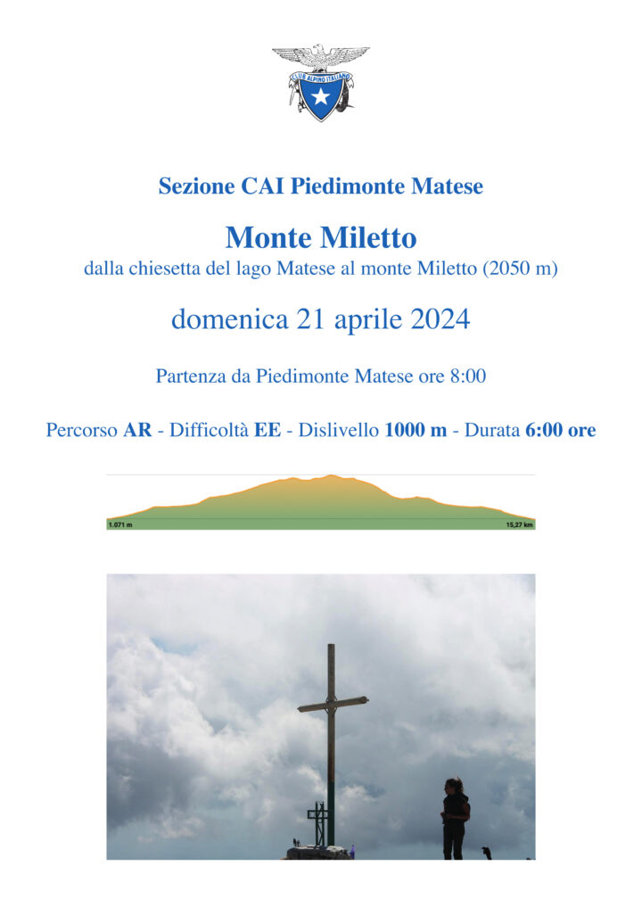 21/04/2024 MONTE MILETTO