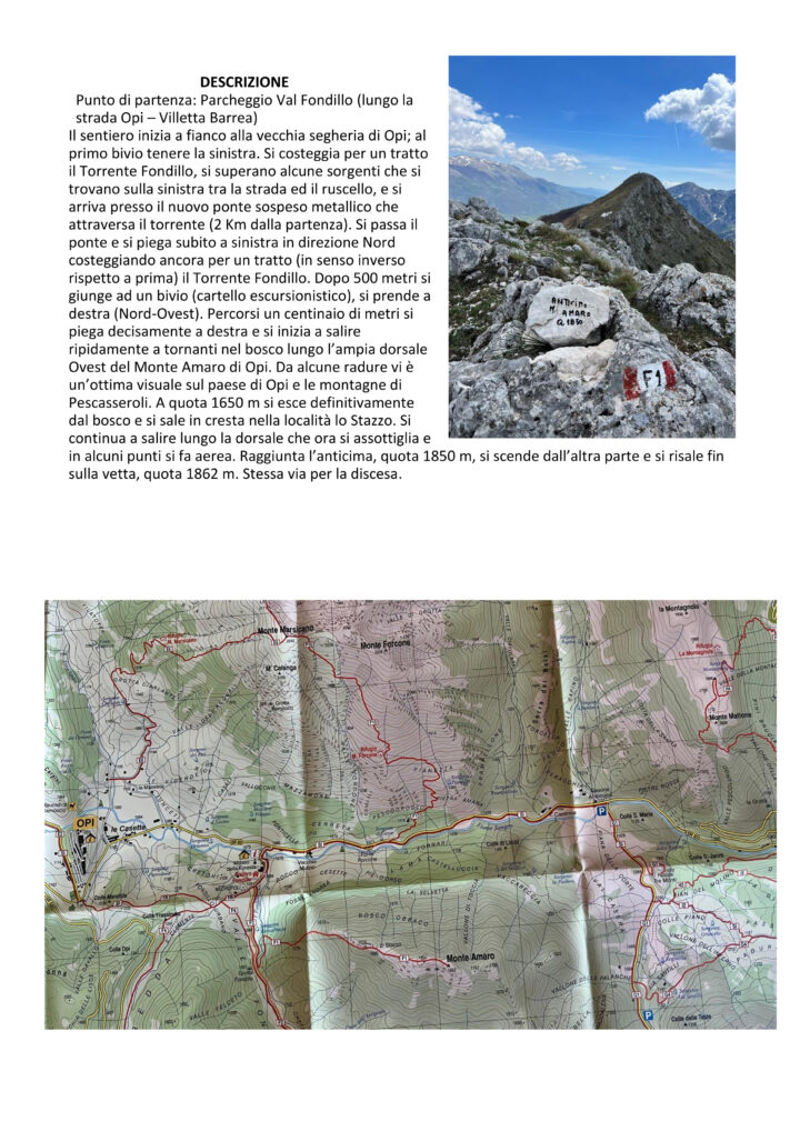 07/07/2024 – PNALM: Dalla Val Fondillo al Monte Amaro di Opi