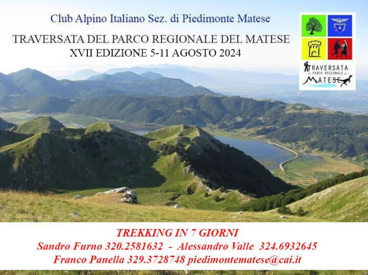 05/08/2024 – TRAVERSATA DEL MATESE XVII EDIZIONE