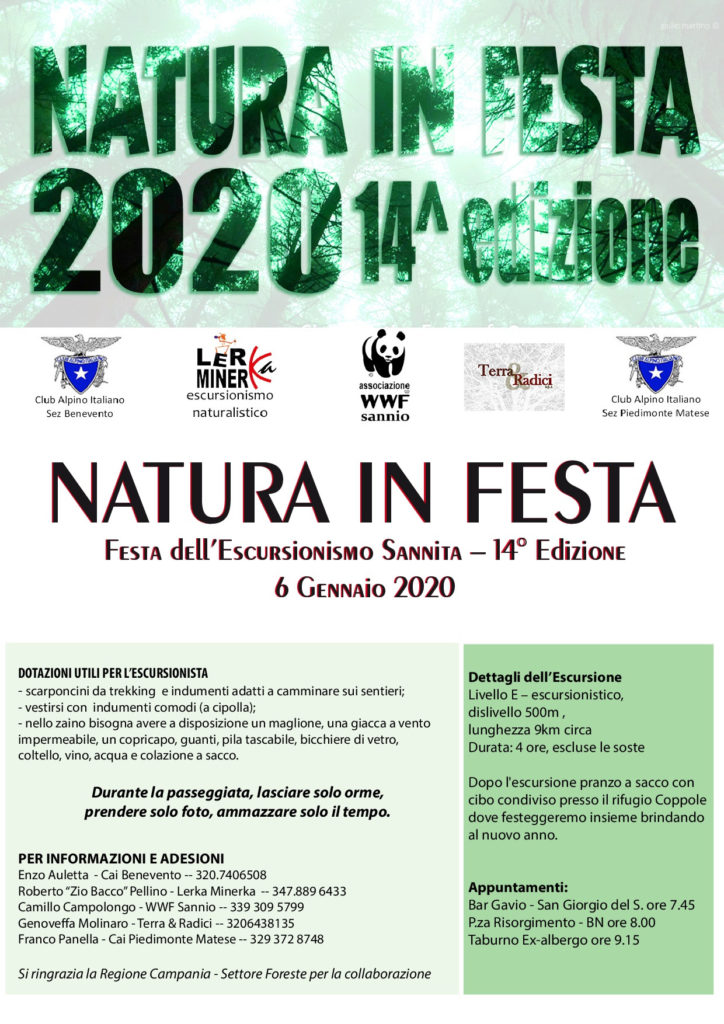 Natura in festa XIV edizione: Periplo del Taburno dall’ex-albergo